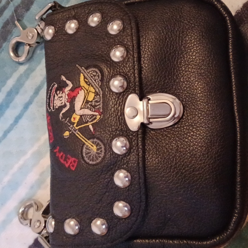 Leather crossbody/hip bag